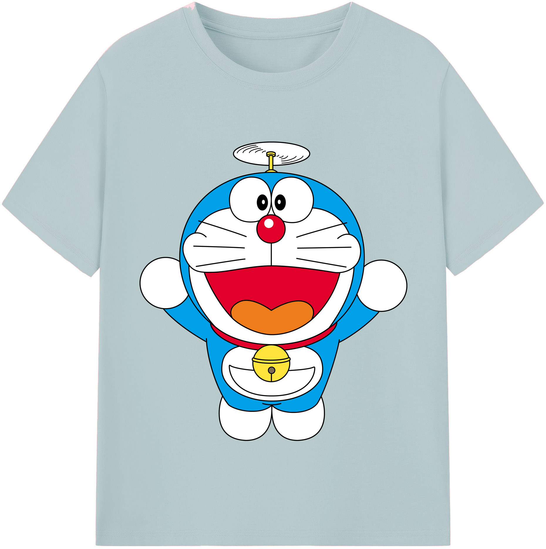 （画像用） ドラえもん Doraemon 綿100％半袖Tシャツ（フロントプリント）